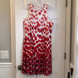 New York & Company Flowered Summer Dress sz 12